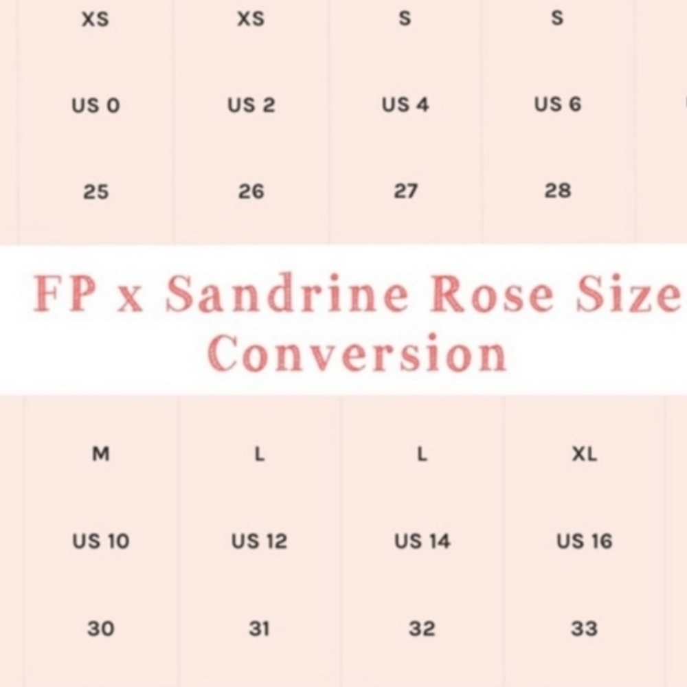 NWT Free People Sandrine Rose Virgin label jeans - Picture 14 of 14